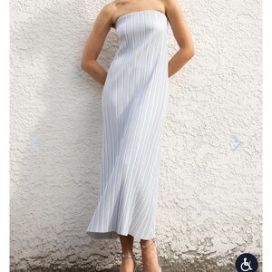 Oak + Fort Pleated Tube Dress
